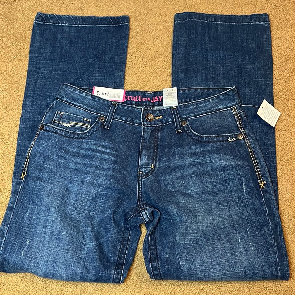 Cruel denim jeans size 31/11 long